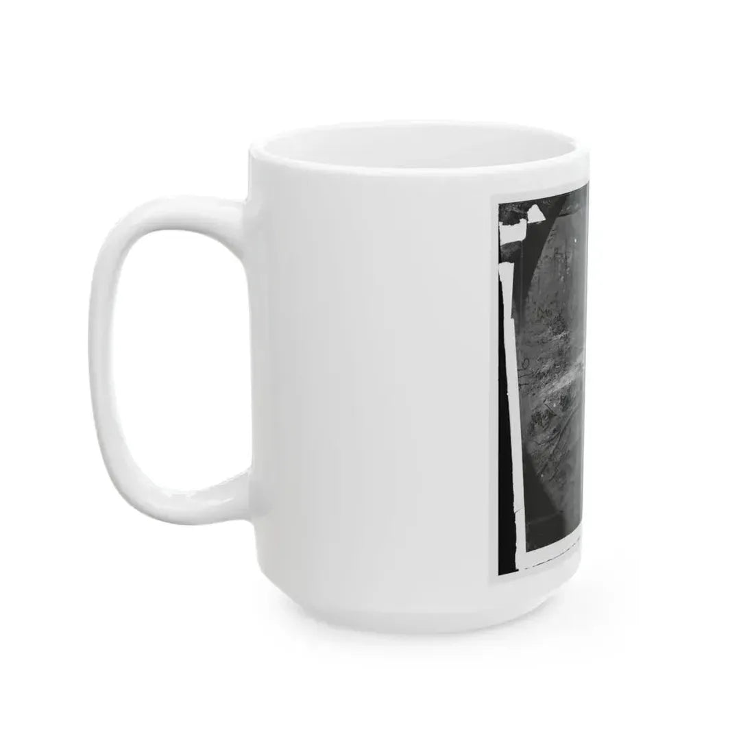 Cold Harbor, Va., Vicinity. Unburied Dead On The Battlefield Of Gaines' Mill (U.S. Civil War) White Coffee Mug - Go Mug Yourself