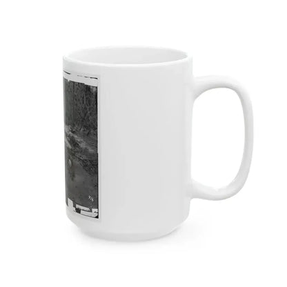 Cold Harbor, Va., Vicinity. Unburied Dead On The Battlefield Of Gaines' Mill (U.S. Civil War) White Coffee Mug - Go Mug Yourself