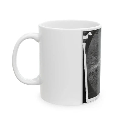 Cold Harbor, Va., Vicinity. Unburied Dead On The Battlefield Of Gaines' Mill (U.S. Civil War) White Coffee Mug - Go Mug Yourself
