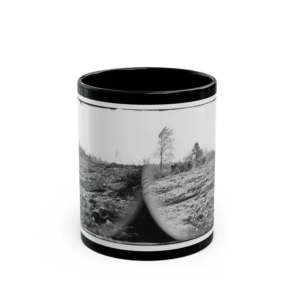 Cold Harbor, Va. View Of The Battlefield (U.S. Civil War) Black Coffee Mug 11oz - Go Mug Yourself