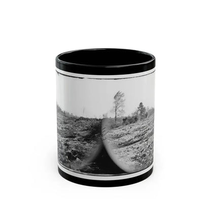 Cold Harbor, Va. View Of The Battlefield (U.S. Civil War) Black Coffee Mug 11oz - Go Mug Yourself