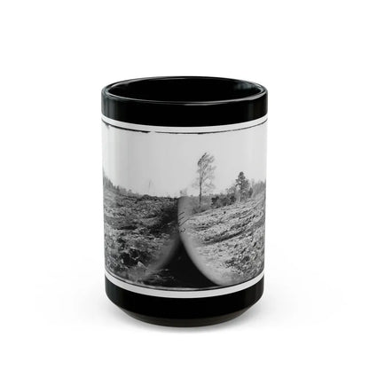Cold Harbor, Va. View Of The Battlefield (U.S. Civil War) Black Coffee Mug 15oz - Go Mug Yourself