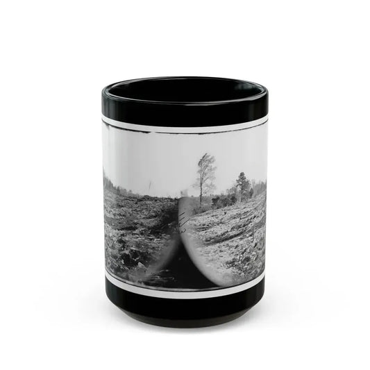 Cold Harbor, Va. View Of The Battlefield (U.S. Civil War) Black Coffee Mug 15oz - Go Mug Yourself