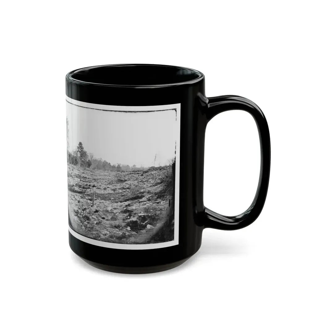 Cold Harbor, Va. View Of The Battlefield (U.S. Civil War) Black Coffee Mug - Go Mug Yourself