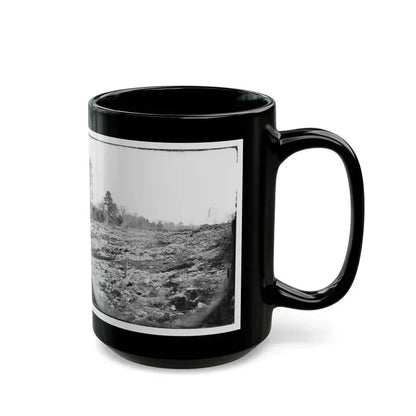 Cold Harbor, Va. View Of The Battlefield (U.S. Civil War) Black Coffee Mug - Go Mug Yourself