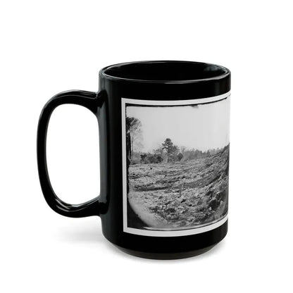 Cold Harbor, Va. View Of The Battlefield (U.S. Civil War) Black Coffee Mug - Go Mug Yourself