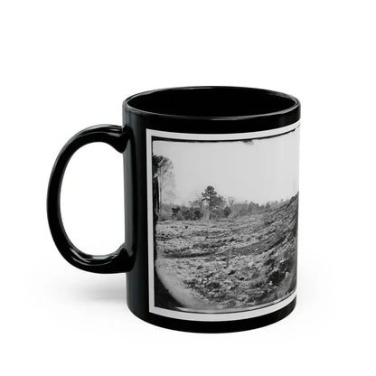 Cold Harbor, Va. View Of The Battlefield (U.S. Civil War) Black Coffee Mug - Go Mug Yourself