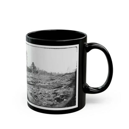 Cold Harbor, Va. View Of The Battlefield (U.S. Civil War) Black Coffee Mug - Go Mug Yourself