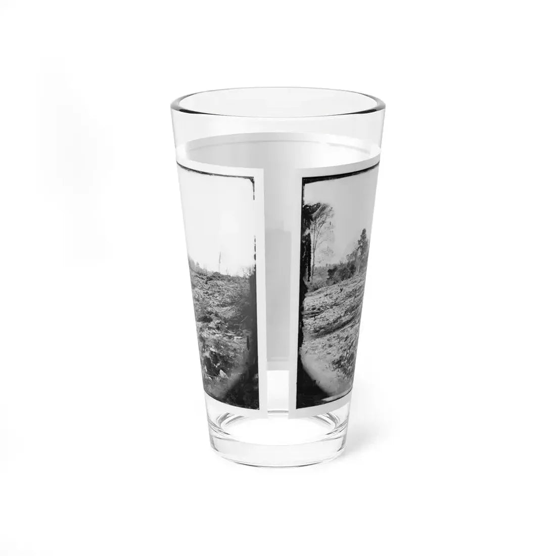Cold Harbor, Va. View Of The Battlefield (U.S. Civil War) Pint Glass 16oz - Go Mug Yourself