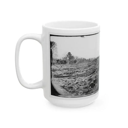 Cold Harbor, Va. View Of The Battlefield (U.S. Civil War) White Coffee Mug - Go Mug Yourself