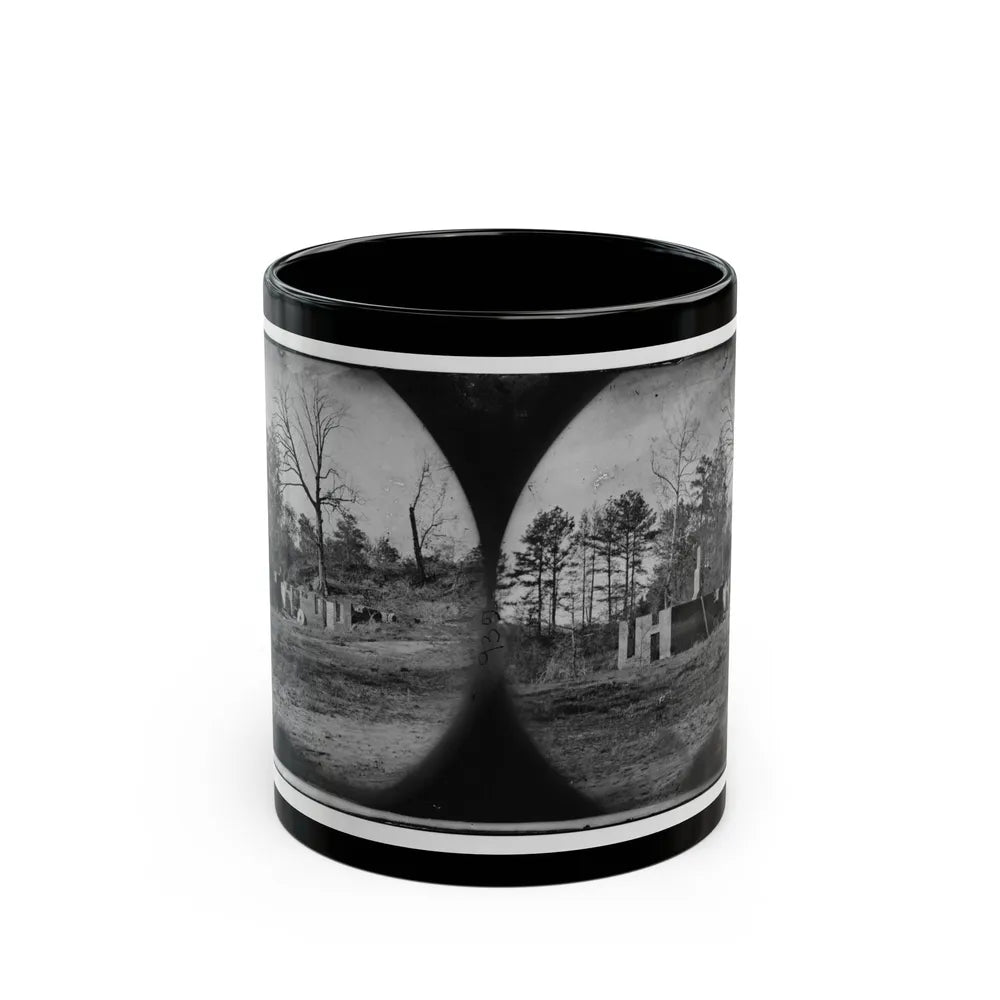 Cold Harbor, Va., Vicinity. Ruins Of Gaines' Mill (U.S. Civil War) Black Coffee Mug-11oz-Go Mug Yourself