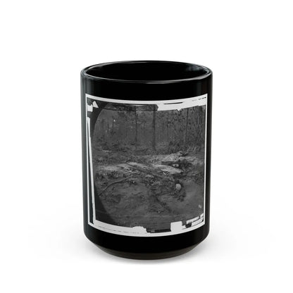 Cold Harbor, Va., Vicinity. Unburied Dead On The Battlefield Of Gaines' Mill (U.S. Civil War) Black Coffee Mug-15oz-Go Mug Yourself