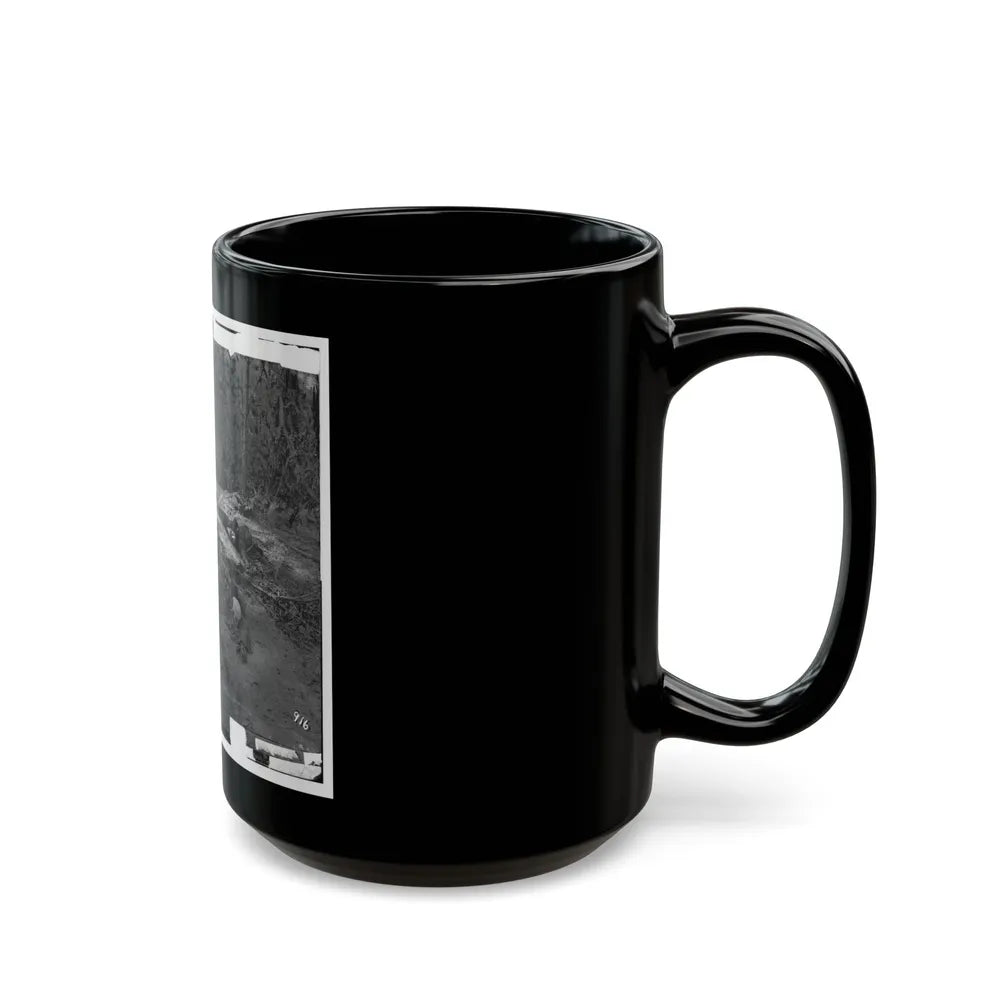 Cold Harbor, Va., Vicinity. Unburied Dead On The Battlefield Of Gaines' Mill (U.S. Civil War) Black Coffee Mug-Go Mug Yourself