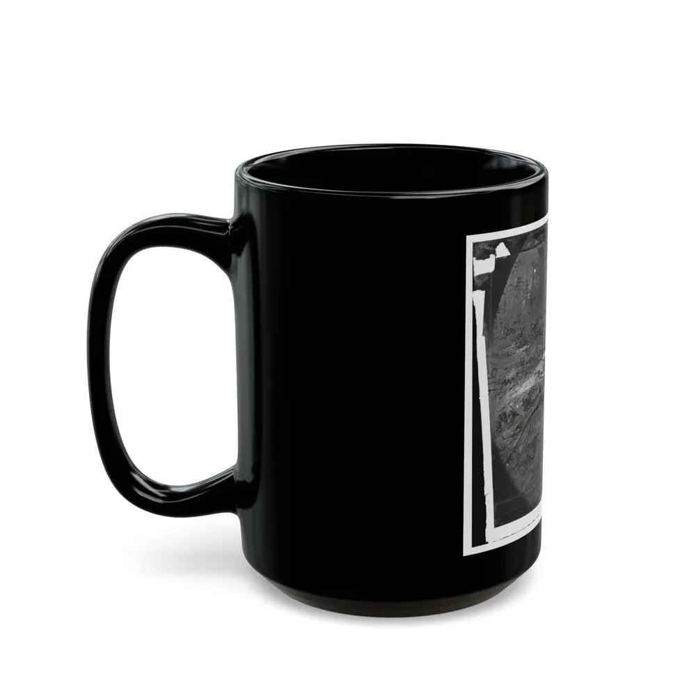 Cold Harbor, Va., Vicinity. Unburied Dead On The Battlefield Of Gaines' Mill (U.S. Civil War) Black Coffee Mug-Go Mug Yourself