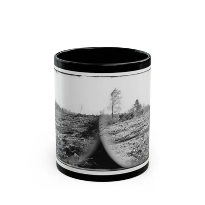 Cold Harbor, Va. View Of The Battlefield (U.S. Civil War) Black Coffee Mug-11oz-Go Mug Yourself