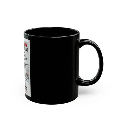COLD SWEAT 1970 Movie Poster - Black Coffee Mug - Go Mug Yourself