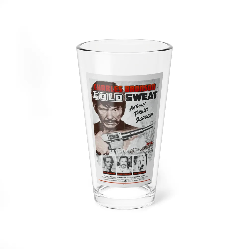 COLD SWEAT 1970 Movie Poster - Pint Glass 16oz-16oz-Go Mug Yourself