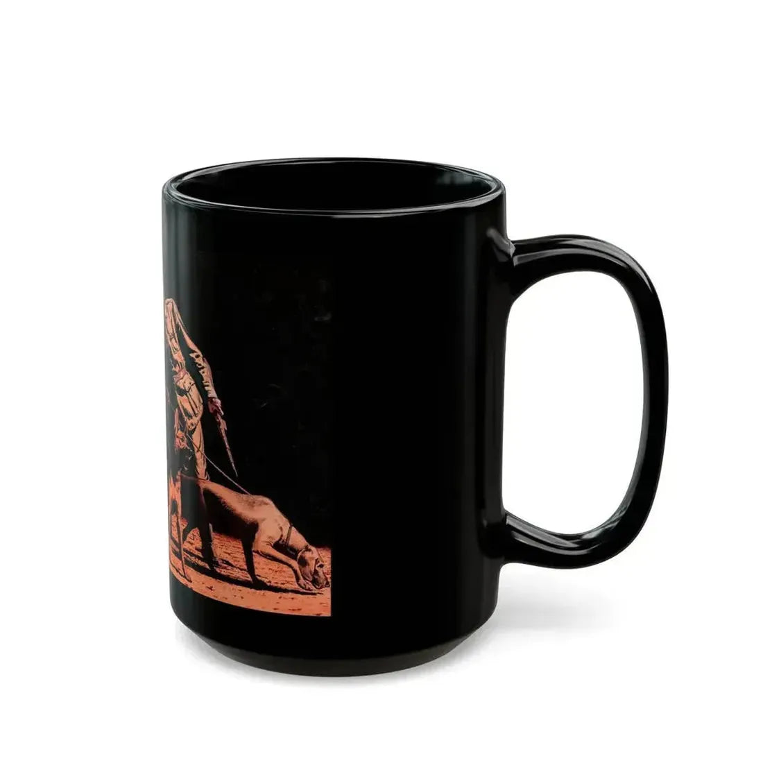Cold War Era Magazine Illustration (c. 1950s) - Black Coffee Mug - Go Mug Yourself