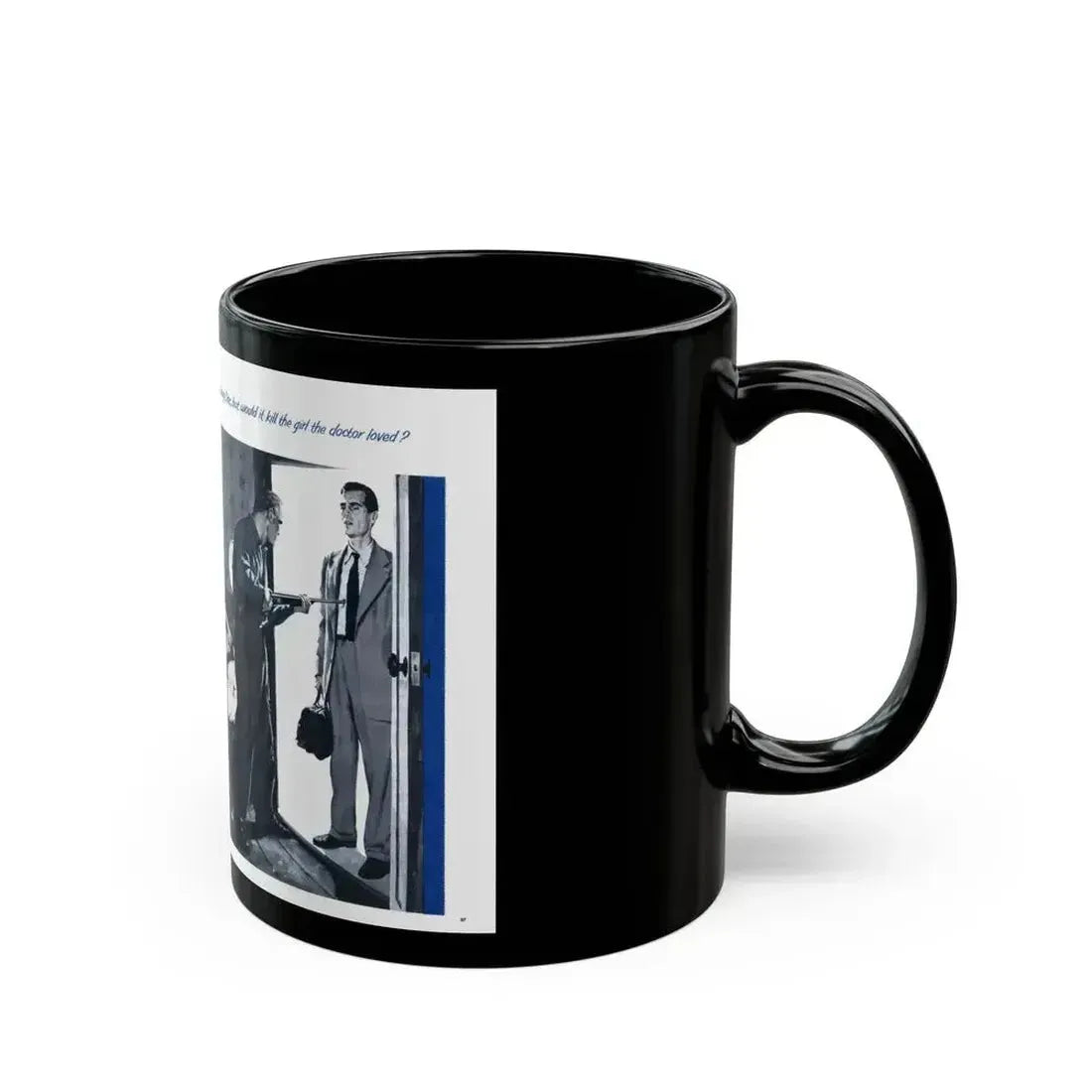 Coldriver's Medicine Man, The American magazine, December 1952 - Black Coffee Mug - Go Mug Yourself