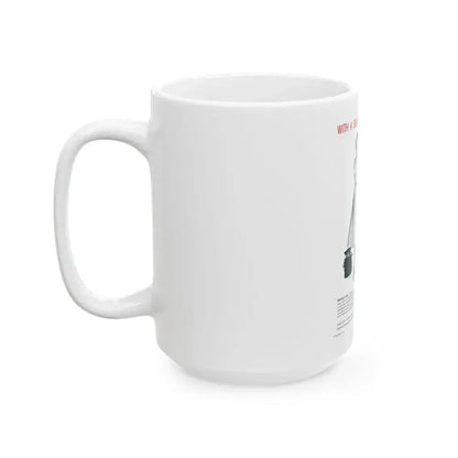 Cole of California ad, 1953 (4) - White Coffee Mug - Go Mug Yourself