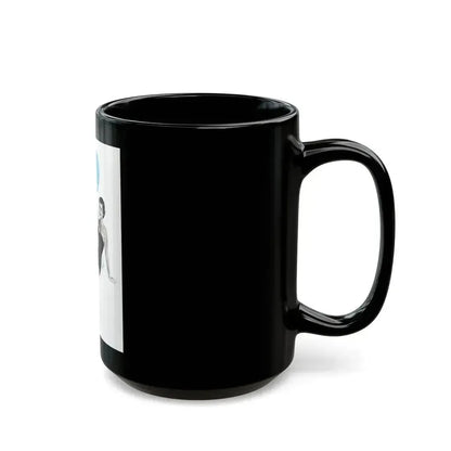 Cole of California ad, Harpers Bazaar, January 1950 - Black Coffee Mug - Go Mug Yourself