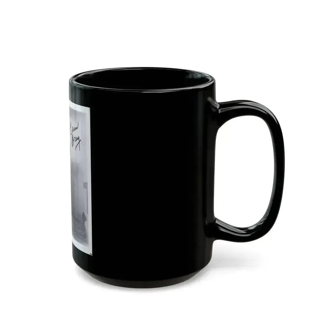 Coleen Gray #01 1 (Vintage Female Icon) Black Coffee Mug - Go Mug Yourself