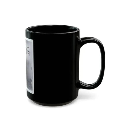 Coleen Gray #01 1 (Vintage Female Icon) Black Coffee Mug - Go Mug Yourself