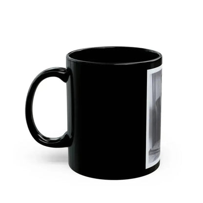 Coleen Gray #01 1 (Vintage Female Icon) Black Coffee Mug - Go Mug Yourself