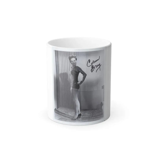 Coleen Gray #01 1 (Vintage Female Icon) Color Changing Coffee Mug 11oz - Go Mug Yourself