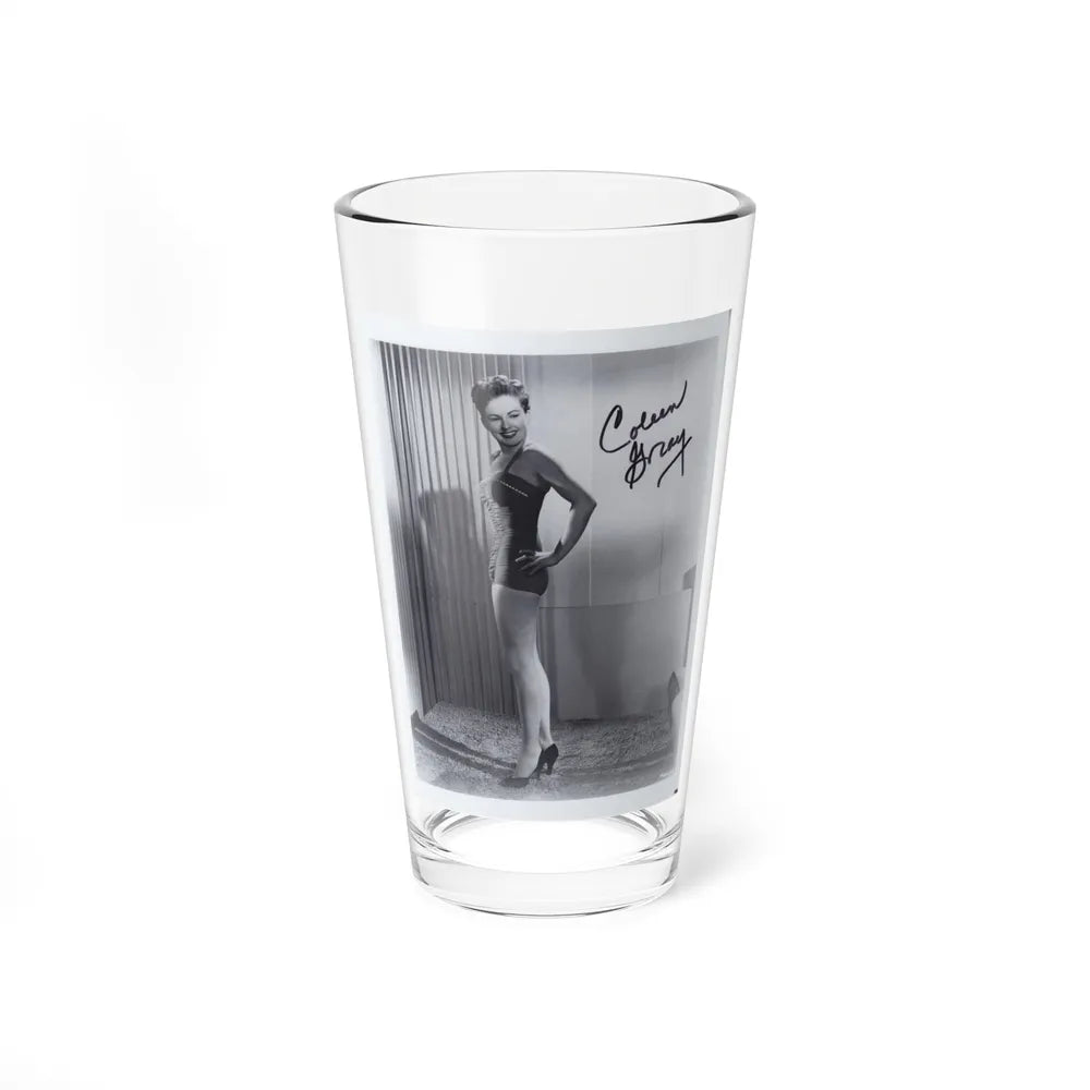 Coleen Gray #01 1 (Vintage Female Icon) Pint Glass 16oz-16oz-Go Mug Yourself