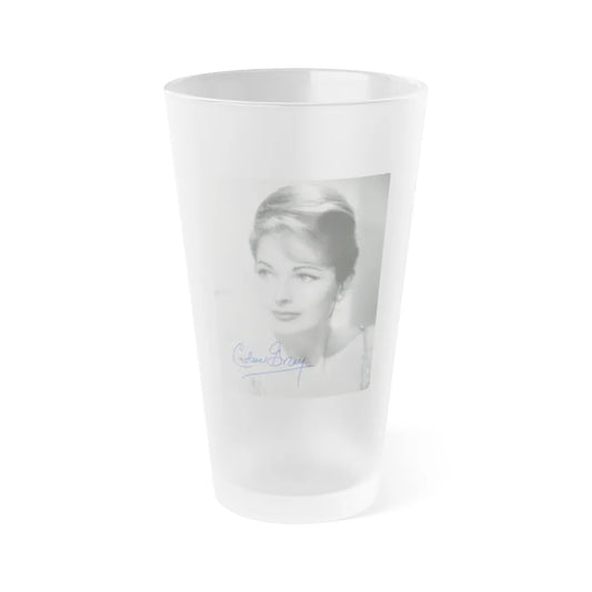 Coleen Gray #04 1 (Vintage Female Icon) Frosted Pint Glass 16oz-16oz-Frosted-Go Mug Yourself