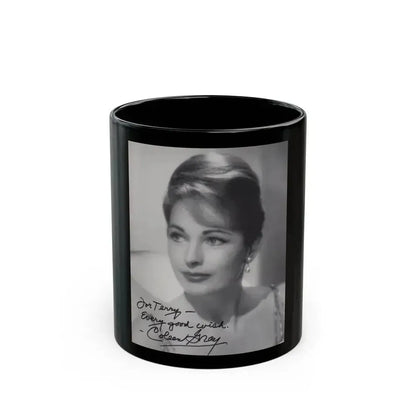 Coleen Gray #04 (Vintage Female Icon) Black Coffee Mug 11oz - Go Mug Yourself