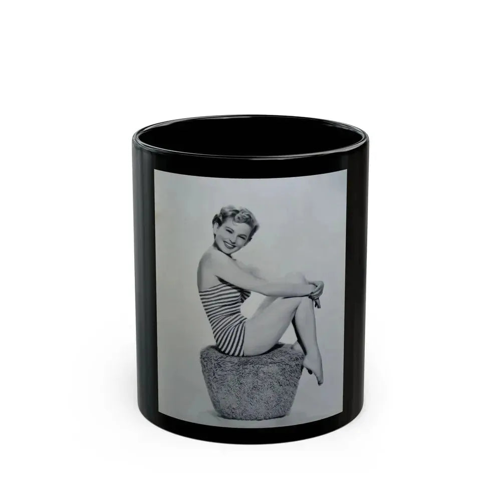 Coleen Gray #100 (Vintage Female Icon) Black Coffee Mug 11oz - Go Mug Yourself