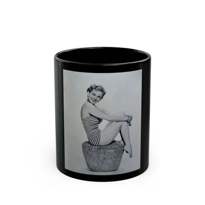 Coleen Gray #100 (Vintage Female Icon) Black Coffee Mug 11oz - Go Mug Yourself