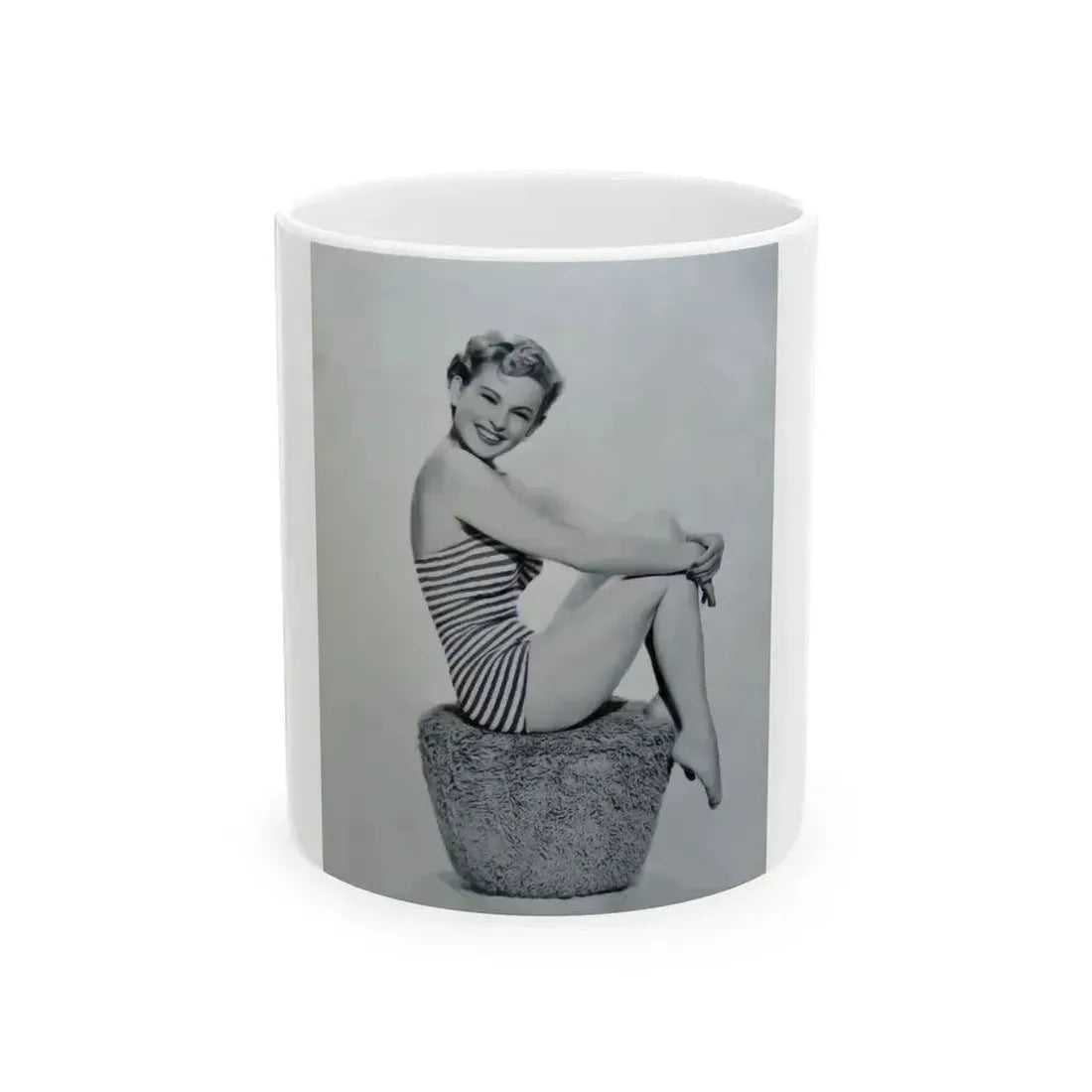 Coleen Gray #100 (Vintage Female Icon) White Coffee Mug 11oz - Go Mug Yourself