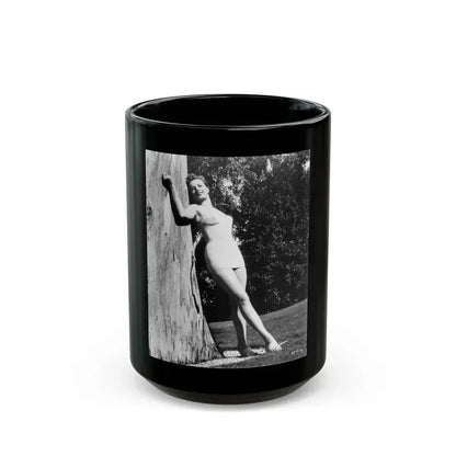 Coleen Gray #104 (Vintage Female Icon) Black Coffee Mug 15oz - Go Mug Yourself