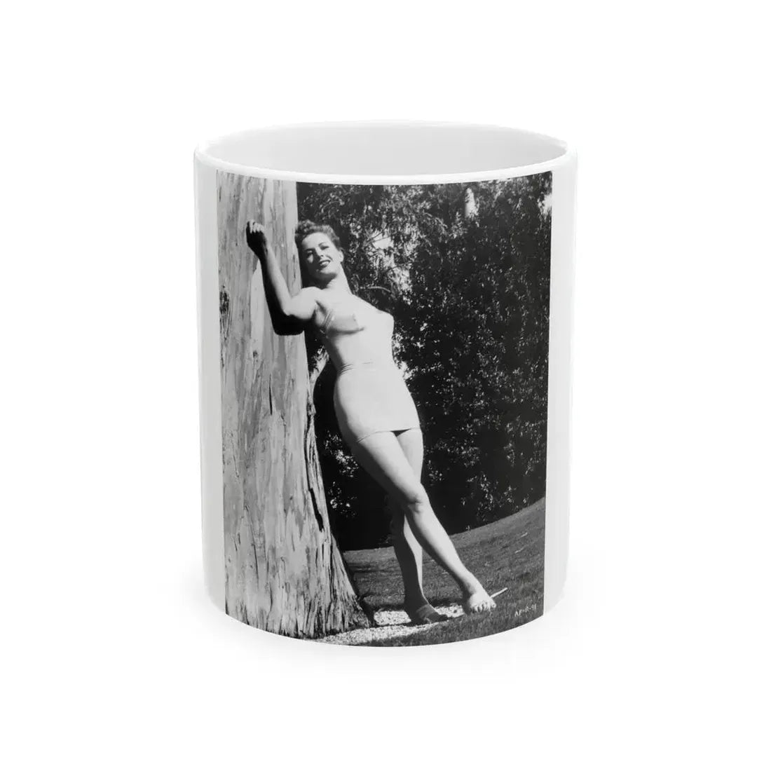 Coleen Gray #104 (Vintage Female Icon) White Coffee Mug 11oz - Go Mug Yourself