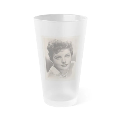 Coleen Gray #118 (Vintage Female Icon) Frosted Pint Glass 16oz-16oz-Frosted-Go Mug Yourself