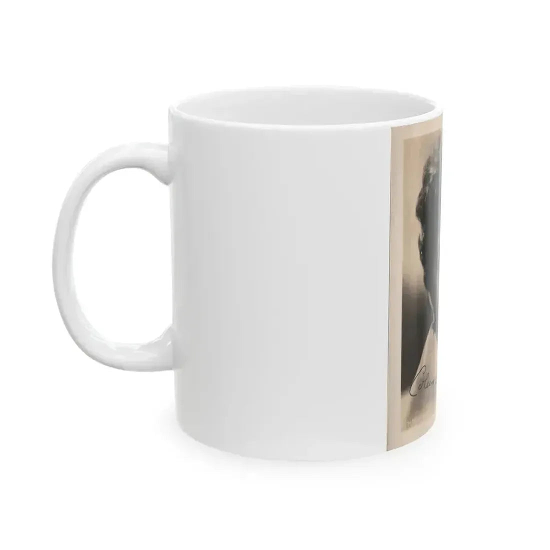 Coleen Gray #118 (Vintage Female Icon) White Coffee Mug - Go Mug Yourself