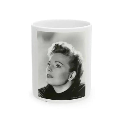 Coleen Gray #120 (Vintage Female Icon) White Coffee Mug 11oz - Go Mug Yourself