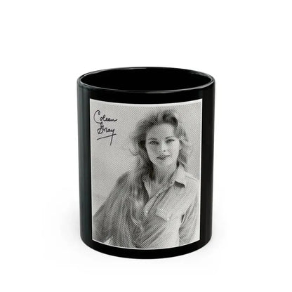 Coleen Gray #13 (Vintage Female Icon) Black Coffee Mug 11oz - Go Mug Yourself