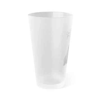 Coleen Gray #13 (Vintage Female Icon) Frosted Pint Glass 16oz - Go Mug Yourself