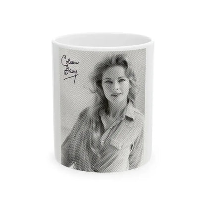 Coleen Gray #13 (Vintage Female Icon) White Coffee Mug 11oz - Go Mug Yourself