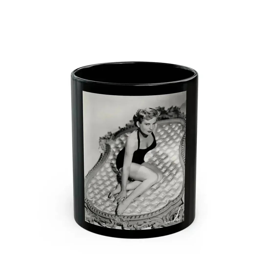 Coleen Gray #18 1 (Vintage Female Icon) Black Coffee Mug 11oz - Go Mug Yourself