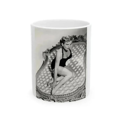 Coleen Gray #18 1 (Vintage Female Icon) White Coffee Mug 11oz - Go Mug Yourself