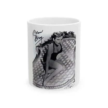 Coleen Gray #18 (Vintage Female Icon) White Coffee Mug 11oz - Go Mug Yourself