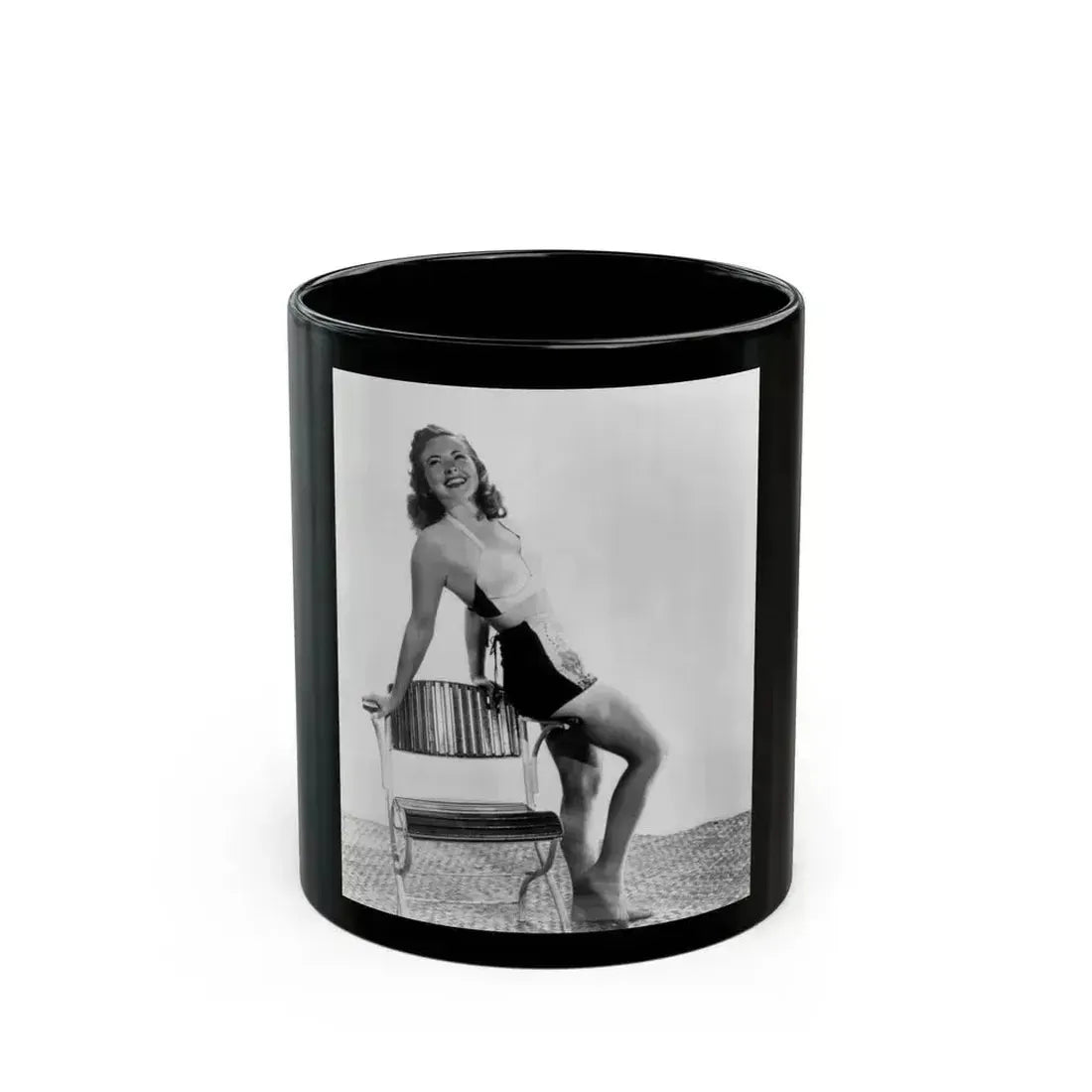Coleen Gray #19 (Vintage Female Icon) Black Coffee Mug 11oz - Go Mug Yourself