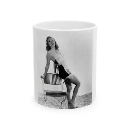 Coleen Gray #19 (Vintage Female Icon) White Coffee Mug 11oz - Go Mug Yourself