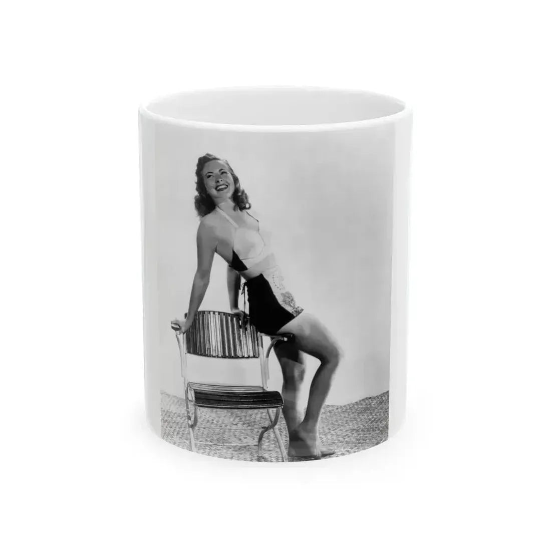 Coleen Gray #19 (Vintage Female Icon) White Coffee Mug 11oz - Go Mug Yourself