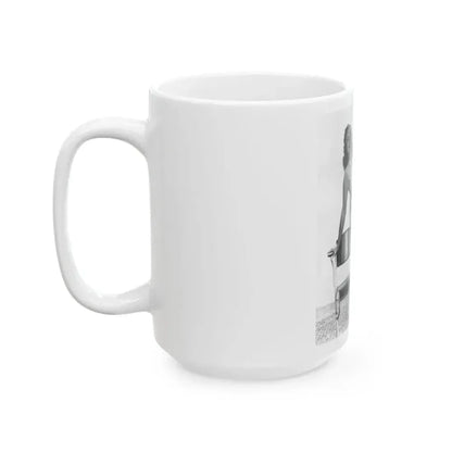 Coleen Gray #19 (Vintage Female Icon) White Coffee Mug - Go Mug Yourself